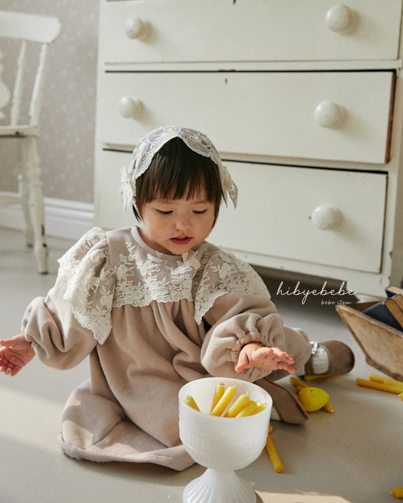 Hi Byebebe - Korean Baby Fashion - #babylifestyle - Losha Lace One-piece - 6