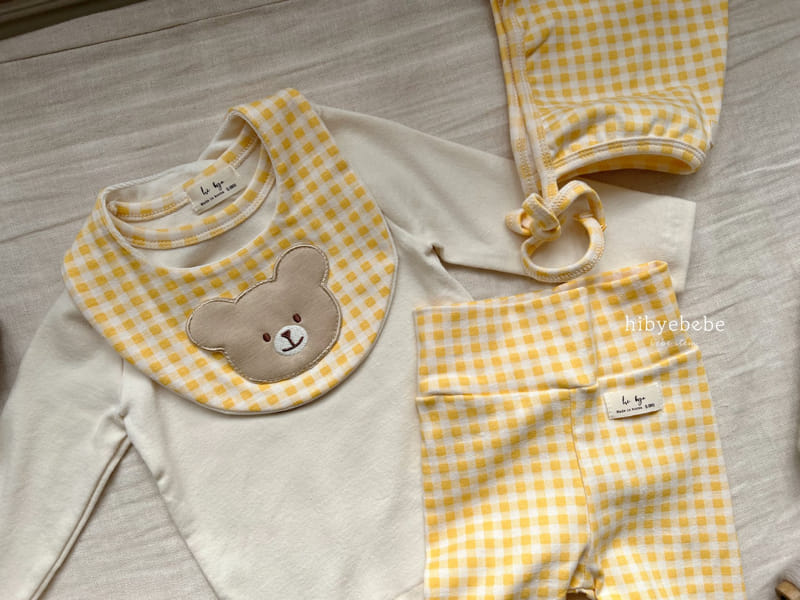 Hi Byebebe - Korean Baby Fashion - #babylifestyle - Baby Bear Bib - 2