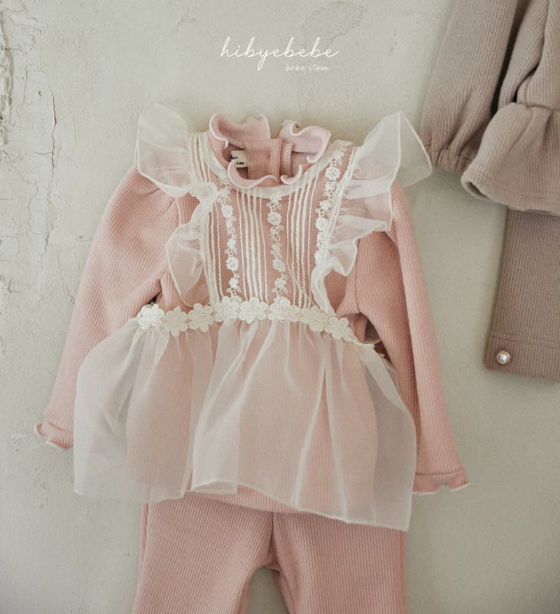 Hi Byebebe - Korean Baby Fashion - #babyoninstagram - Roina Top Bottom Set - 6