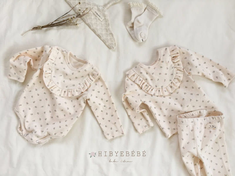 Hi Byebebe - Korean Baby Fashion - #babyoninstagram - Lulu Frill Easywear Set