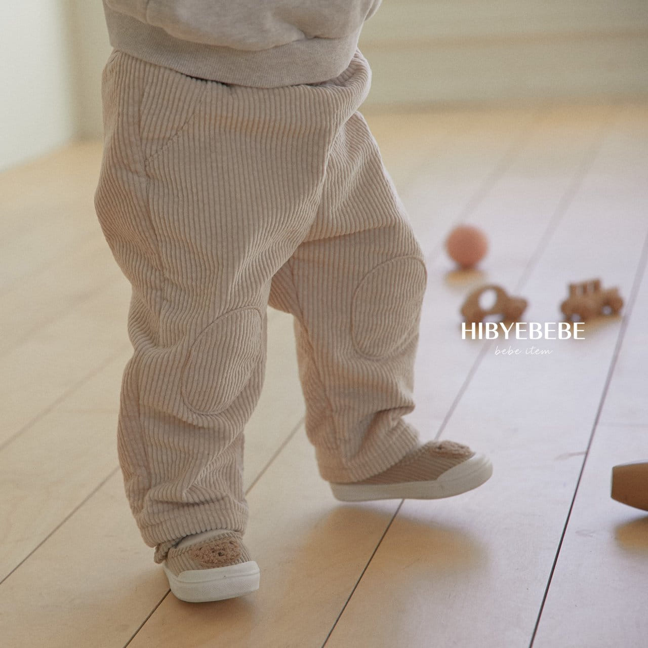 Hi Byebebe - Korean Baby Fashion - #babyoninstagram - HoHo Rib Padding Pants - 8