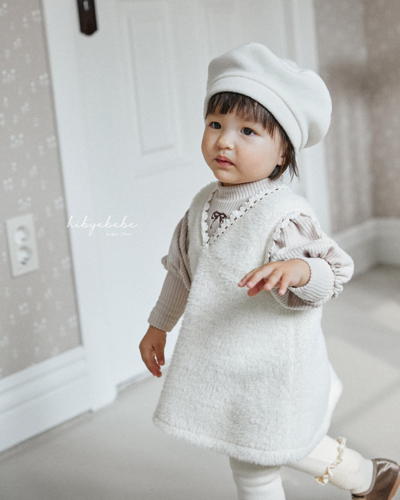 Hi Byebebe - Korean Baby Fashion - #babyoninstagram - Ribbon Rib Puff Tee - 7