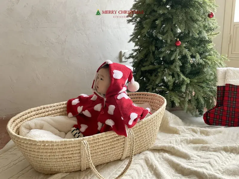 Hi Byebebe - Korean Baby Fashion - #babyootd - Santa Heat Cape