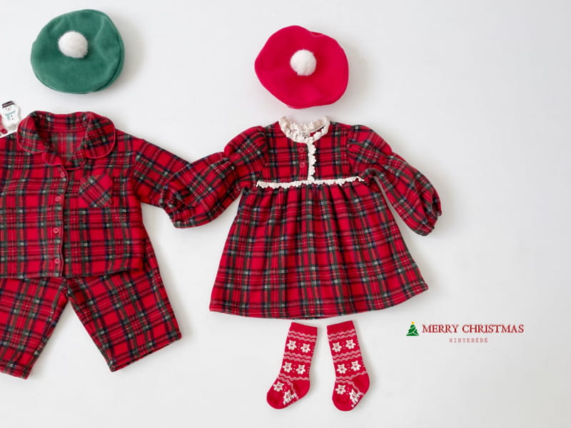 Hi Byebebe - Korean Baby Fashion - #babyootd - Merry Pajama One-piece - 5