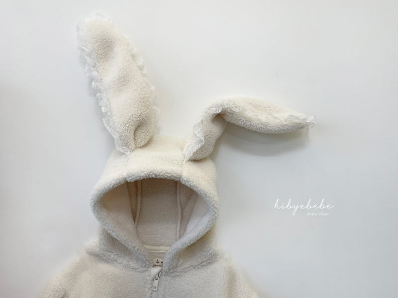 Hi Byebebe - Korean Baby Fashion - #babyootd - Bunny Fleece ZIP-up - 10