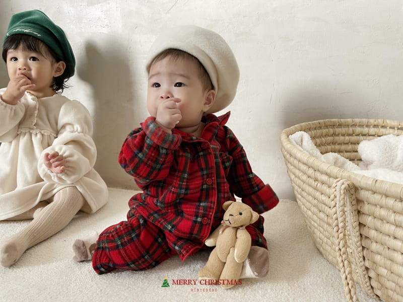Hi Byebebe - Korean Baby Fashion - #babyoutfit - Merry Pajama Set - 8