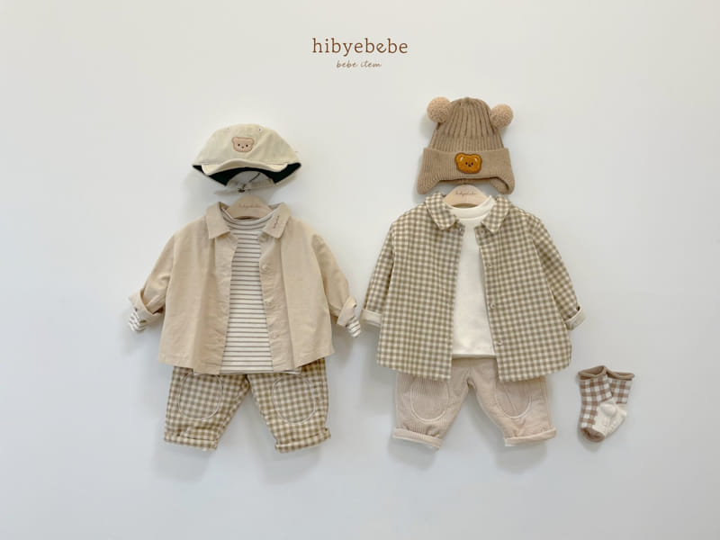 Hi Byebebe - Korean Baby Fashion - #babyoutfit - Eddie Rib Shirt - 2