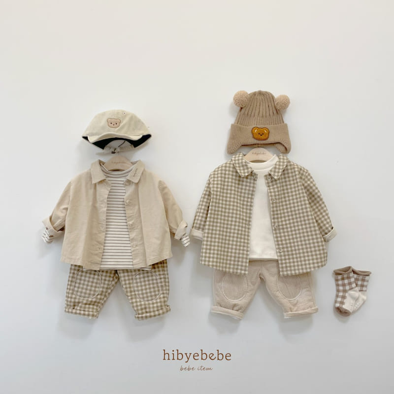 Hi Byebebe - Korean Baby Fashion - #babyoutfit - Eddie Rib Shirt - 3
