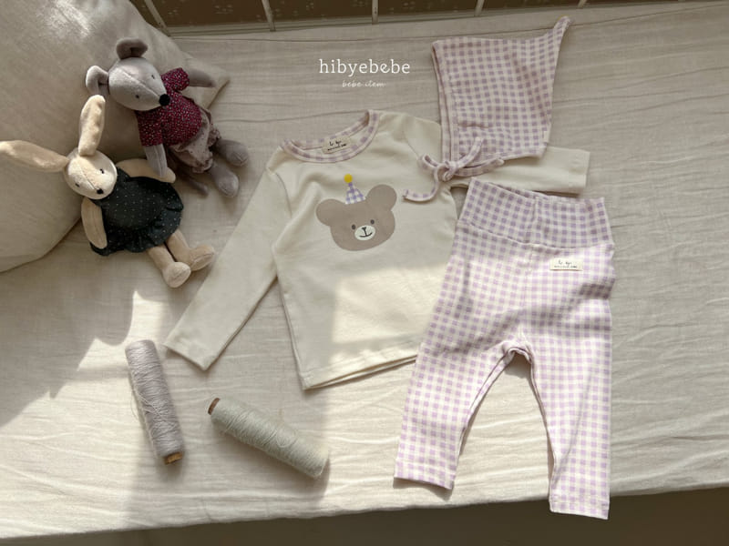 Hi Byebebe - Korean Baby Fashion - #babyootd - Baby Bear Easywear Set - 4