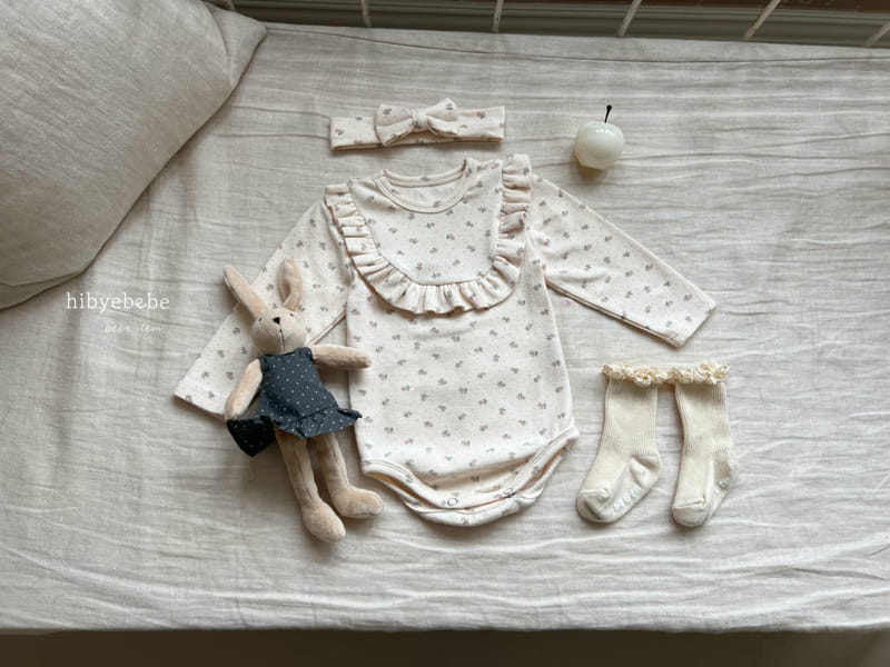 Hi Byebebe - Korean Baby Fashion - #babyoutfit - Lulu Frill Bodysuit Set - 3