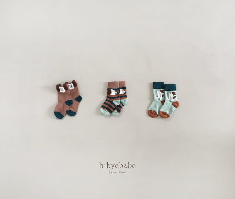 Hi Byebebe - Korean Baby Fashion - #babyoutfit - Wal Wal Socks Set - 6
