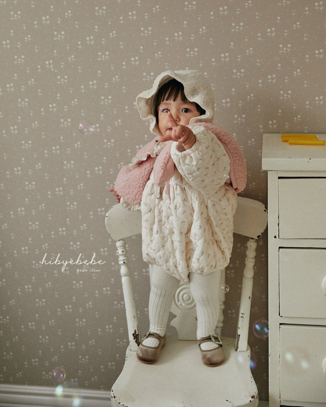 Hi Byebebe - Korean Baby Fashion - #babyoutfit - Petite Quilting Body Suit - 11