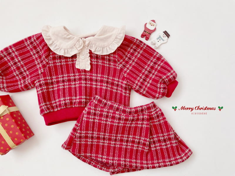Hi Byebebe - Korean Baby Fashion - #babywear - Noel Frill Top Bottom Set - 2