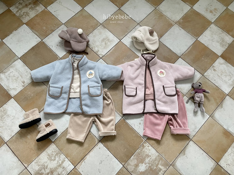 Hi Byebebe - Korean Baby Fashion - #babyoutfit - 23 Long Fleece Jumper - 4