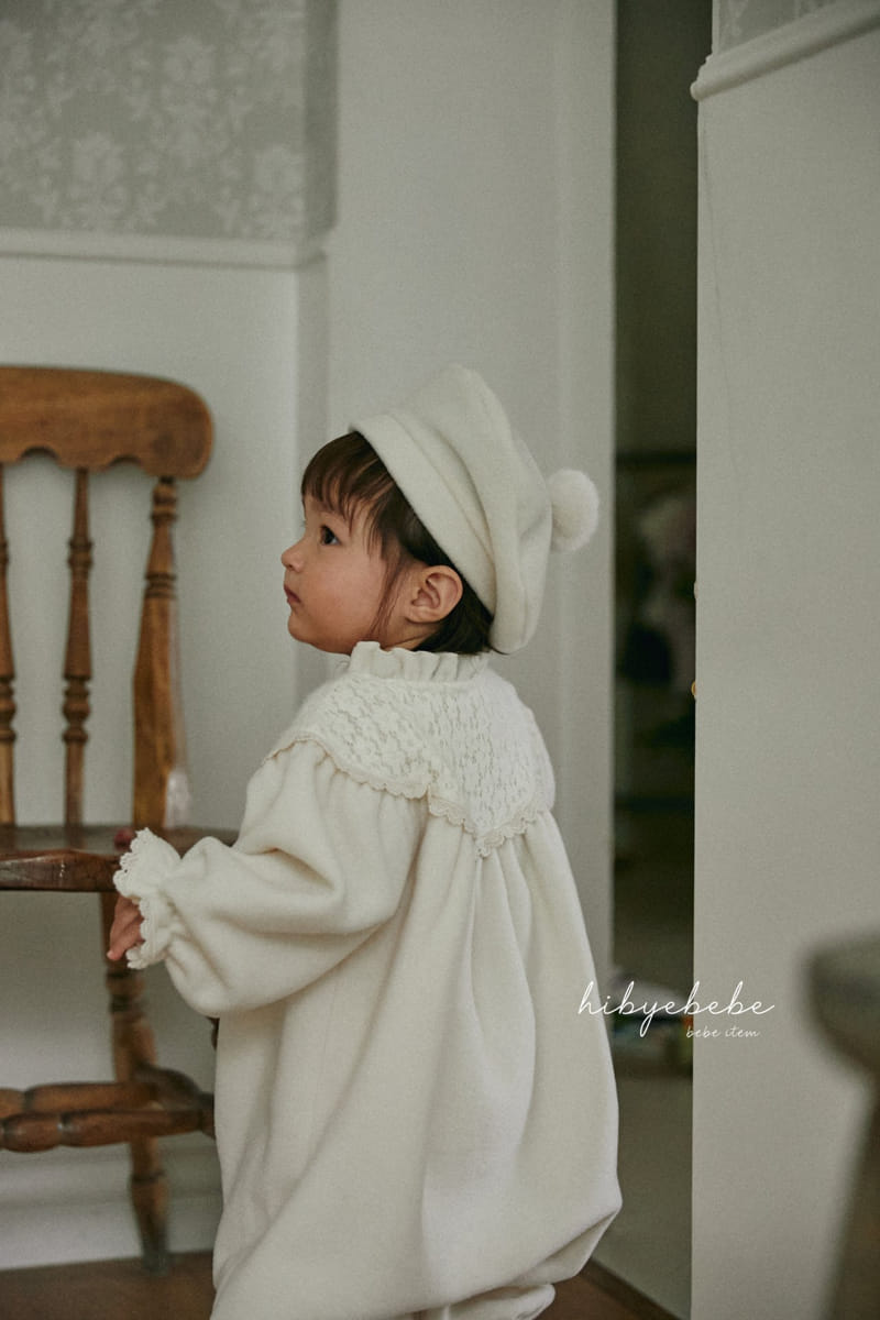 Hi Byebebe - Korean Baby Fashion - #onlinebabyboutique - Hi Fleece Bodysuit - 3