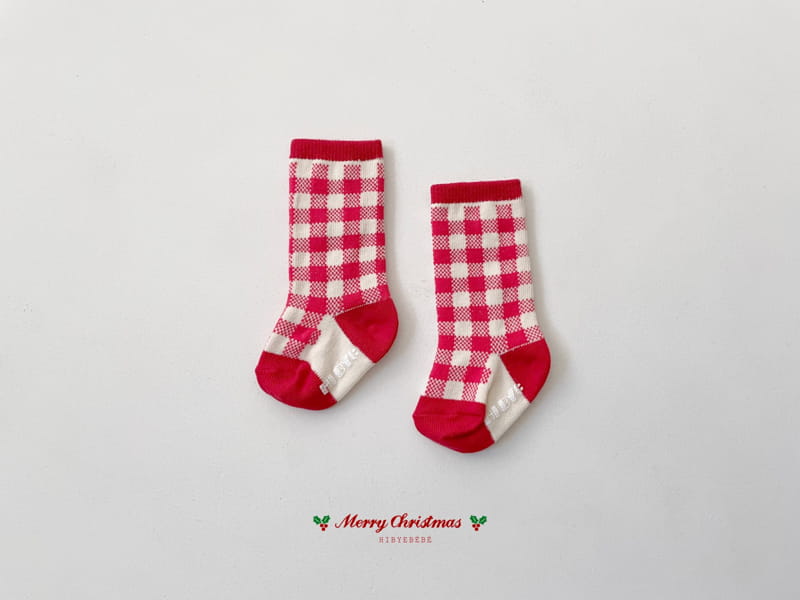 Hi Byebebe - Korean Baby Fashion - #onlinebabyshop - Christmas Socks Set - 5