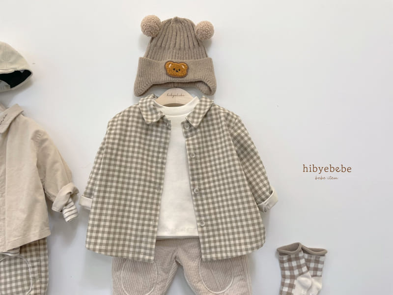 Hi Byebebe - Korean Baby Fashion - #onlinebabyshop - Eddie Rib Shirt - 6