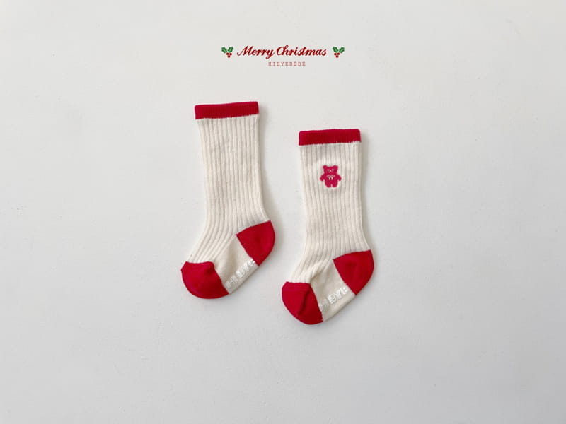 Hi Byebebe - Korean Baby Fashion - #smilingbaby - Christmas Socks Set - 6