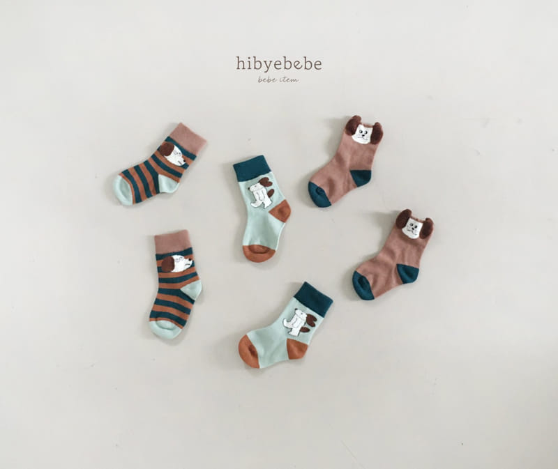 Hi Byebebe - Korean Baby Fashion - #smilingbaby - Wal Wal Socks Set - 10