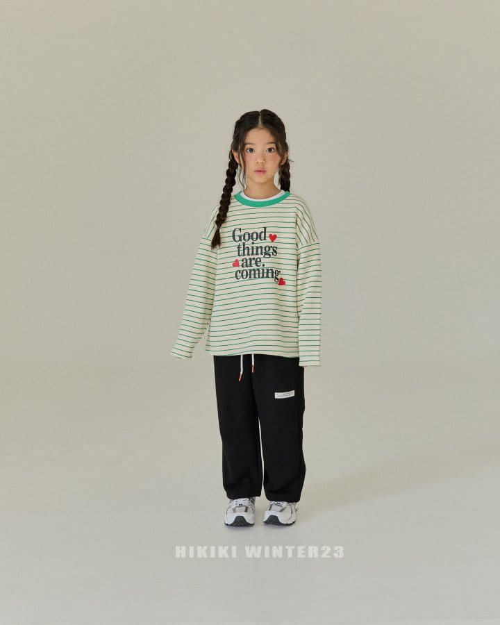 Hikiki - Korean Children Fashion - #childofig - Stripes Heart Tee - 10