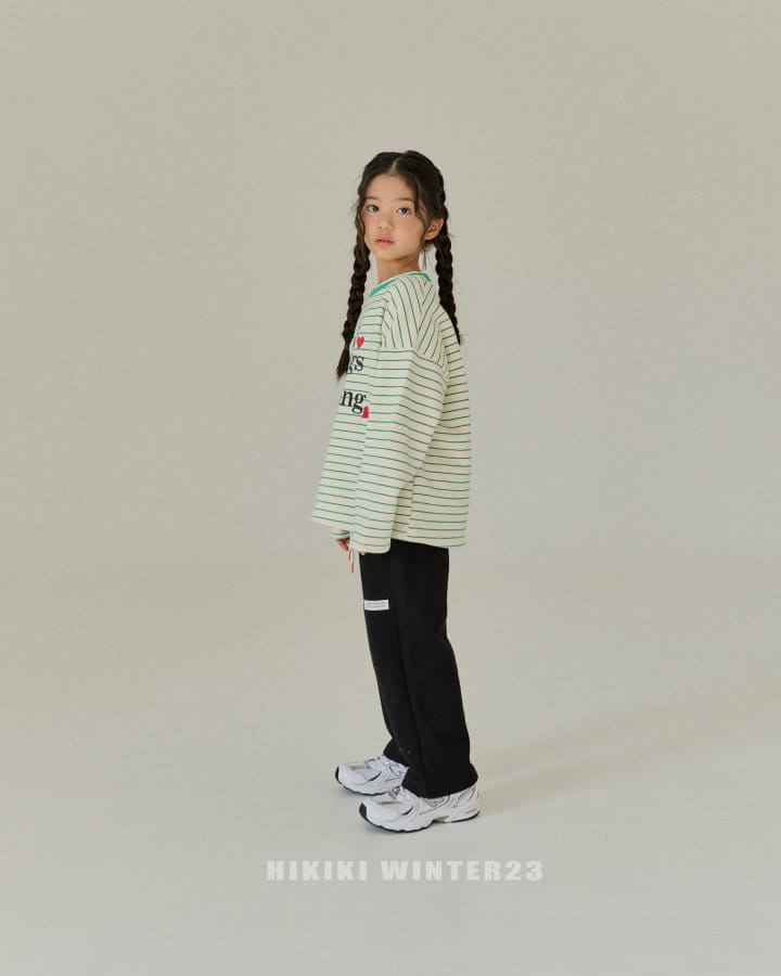 Hikiki - Korean Children Fashion - #childrensboutique - Stripes Heart Tee - 11