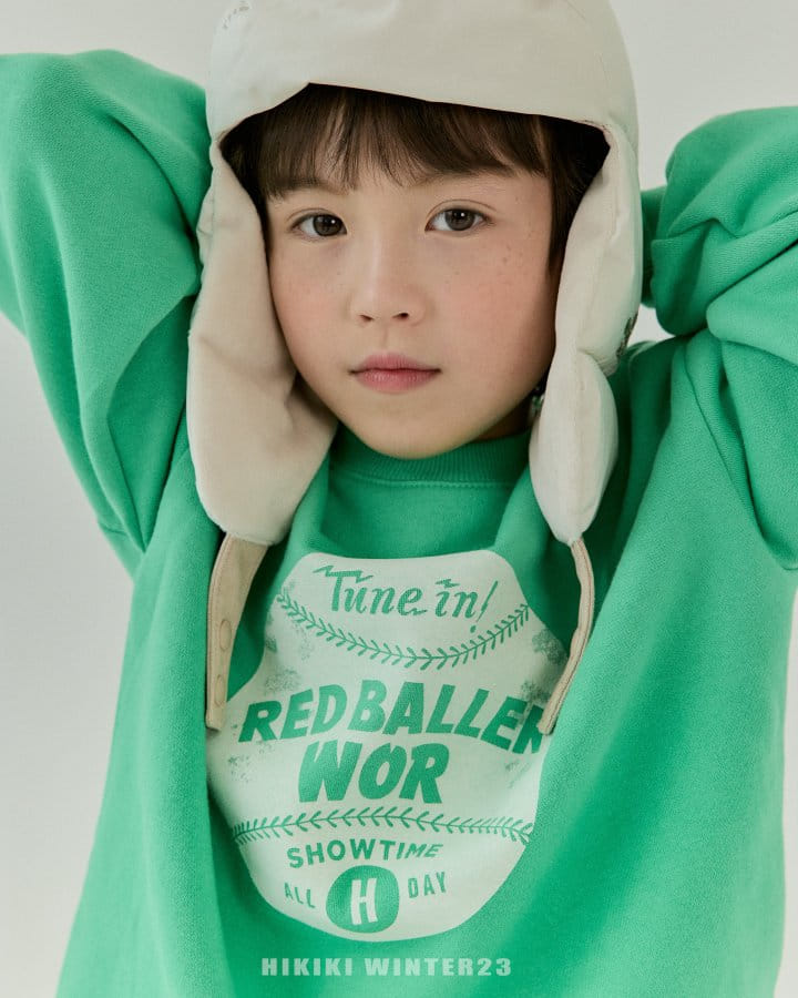Hikiki - Korean Children Fashion - #designkidswear - Red Ball Sweatshirt - 6