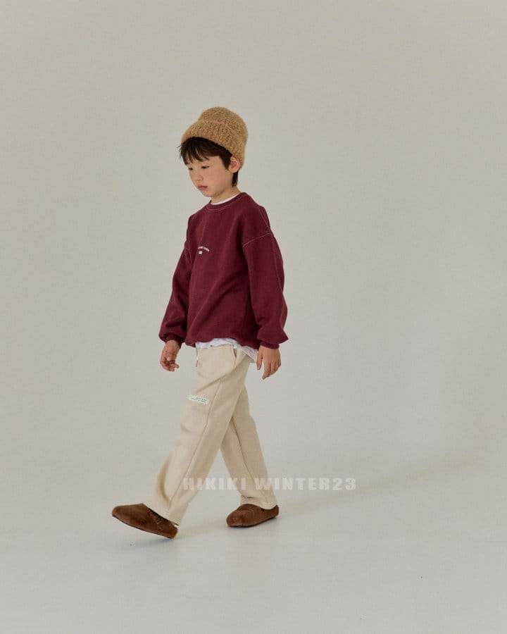 Hikiki - Korean Children Fashion - #designkidswear - Stitch Sweatshirt - 3