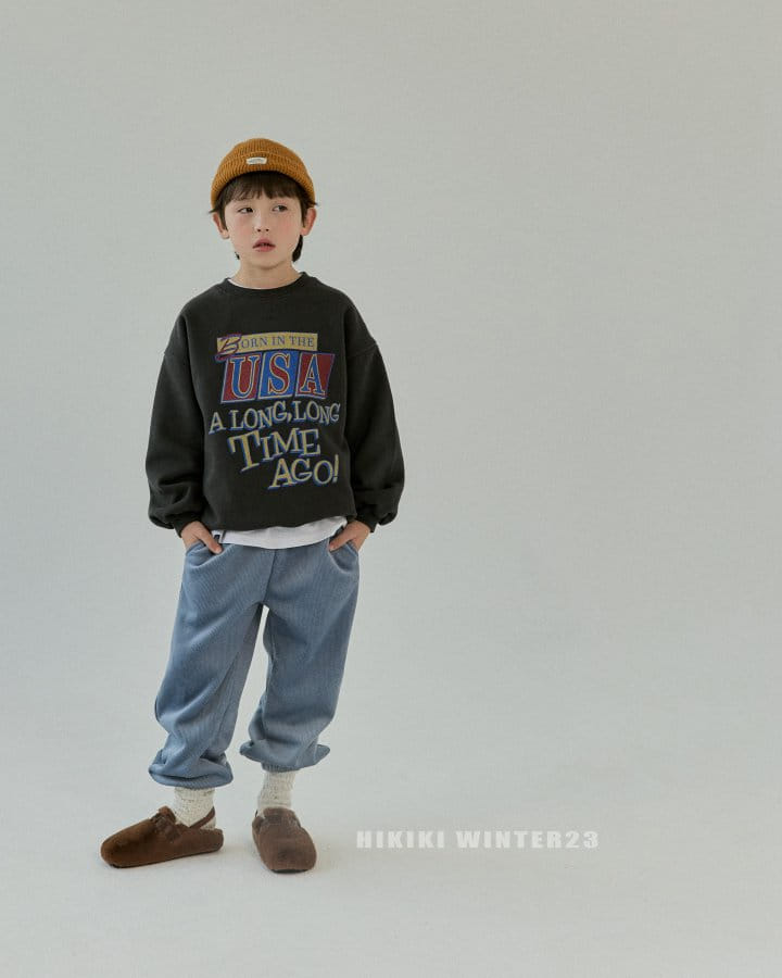 Hikiki - Korean Children Fashion - #childrensboutique - Usa Sweatshirt - 4