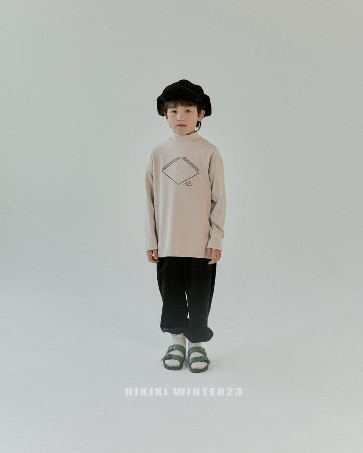 Hikiki - Korean Children Fashion - #discoveringself - Square Half Turtleneck Tee - 10