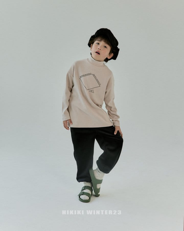 Hikiki - Korean Children Fashion - #fashionkids - Square Half Turtleneck Tee - 11