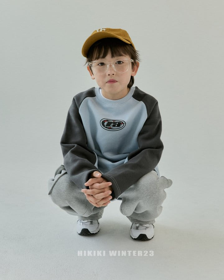 Hikiki - Korean Children Fashion - #discoveringself - R Color Raglan Tee - 4