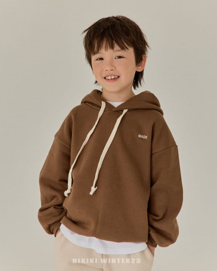 Hikiki - Korean Children Fashion - #kidsstore - Made Hoody Tee - 5