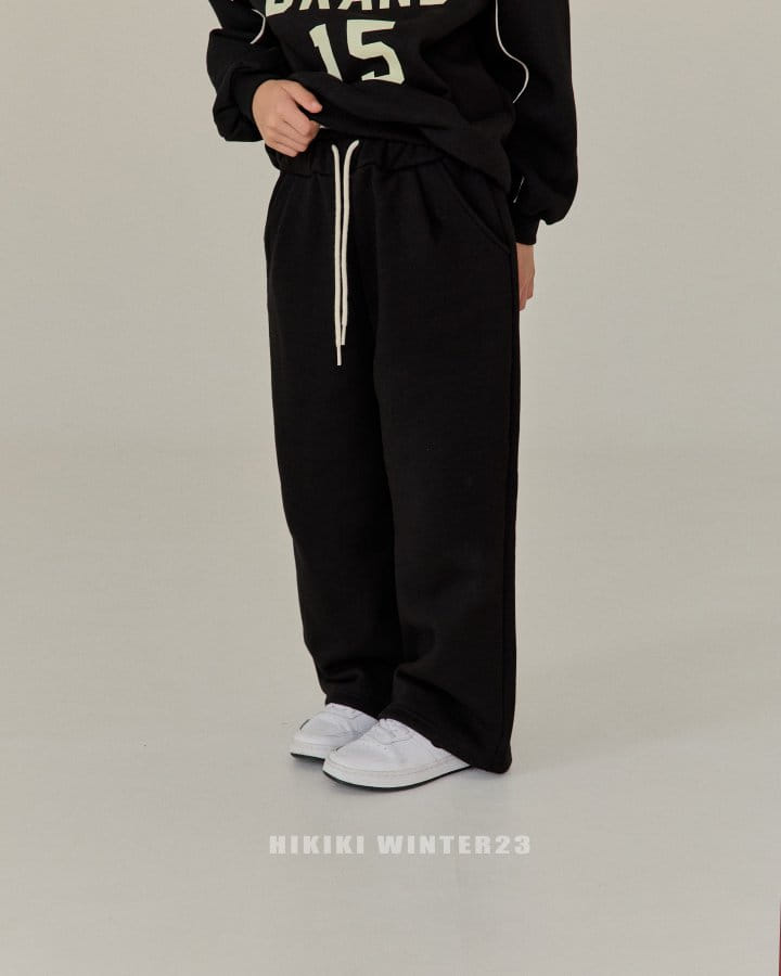 Hikiki - Korean Children Fashion - #kidsstore - Wrinkle Wide Pants - 3