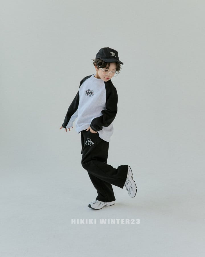Hikiki - Korean Children Fashion - #kidsstore - R Color Raglan Tee - 6