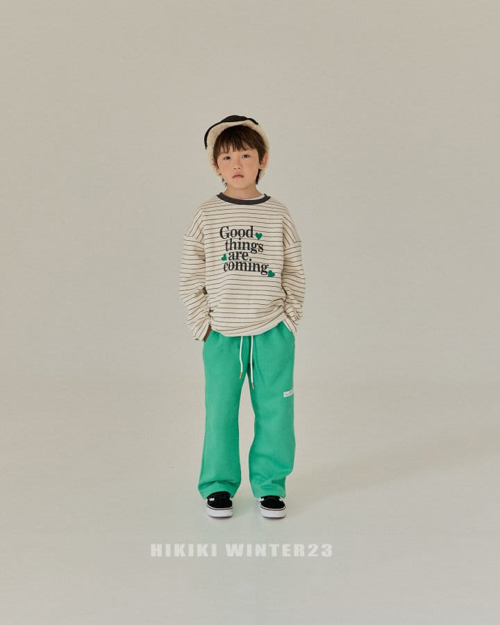 Hikiki - Korean Children Fashion - #magicofchildhood - Stripes Heart Tee - 6