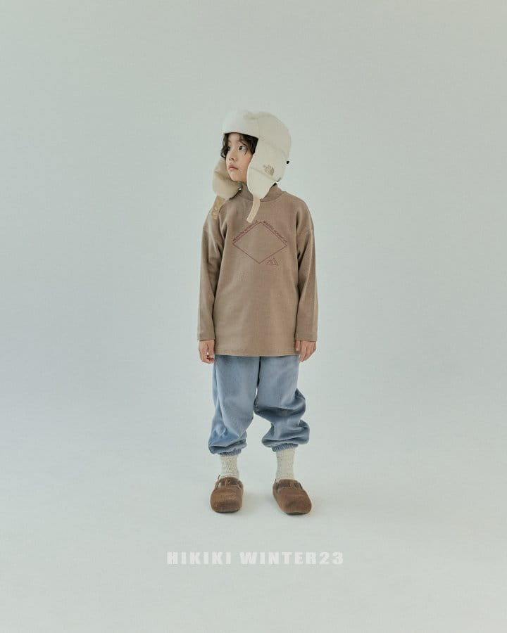 Hikiki - Korean Children Fashion - #magicofchildhood - Square Half Turtleneck Tee - 3