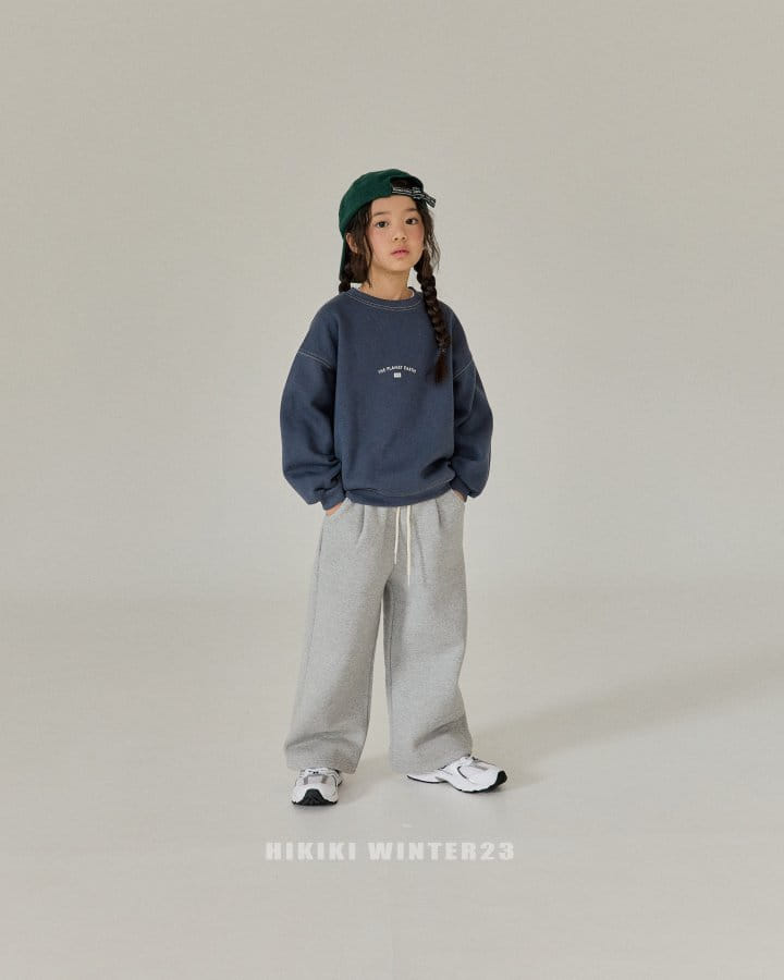 Hikiki - Korean Children Fashion - #minifashionista - Wrinkle Wide Pants - 8