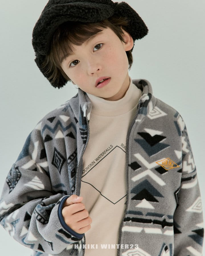 Hikiki - Korean Children Fashion - #minifashionista - Inka Zip-up Jumper - 3