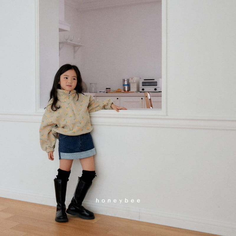 Honeybee - Korean Children Fashion - #Kfashion4kids - Fleece Half Zip-up - 8