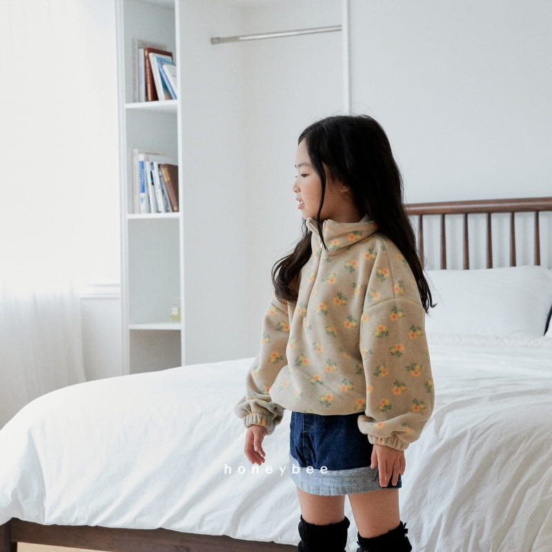 Honeybee - Korean Children Fashion - #prettylittlegirls - Denim Skirt Pants - 4