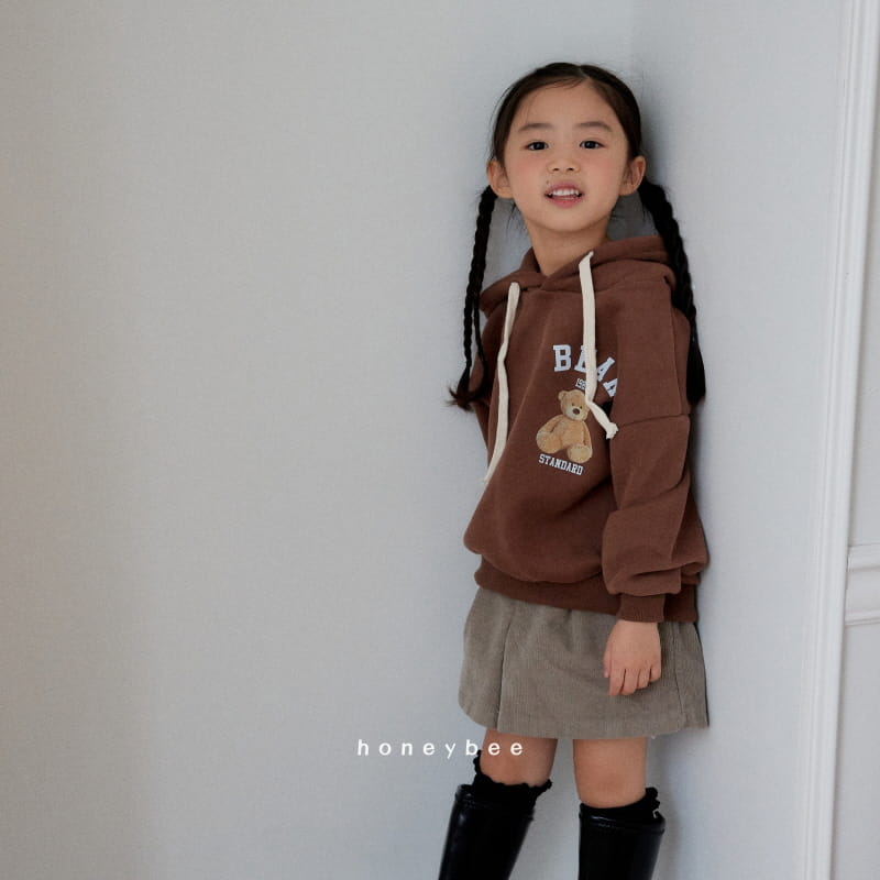 Honeybee - Korean Children Fashion - #childrensboutique - Bear Hoody Tee - 9