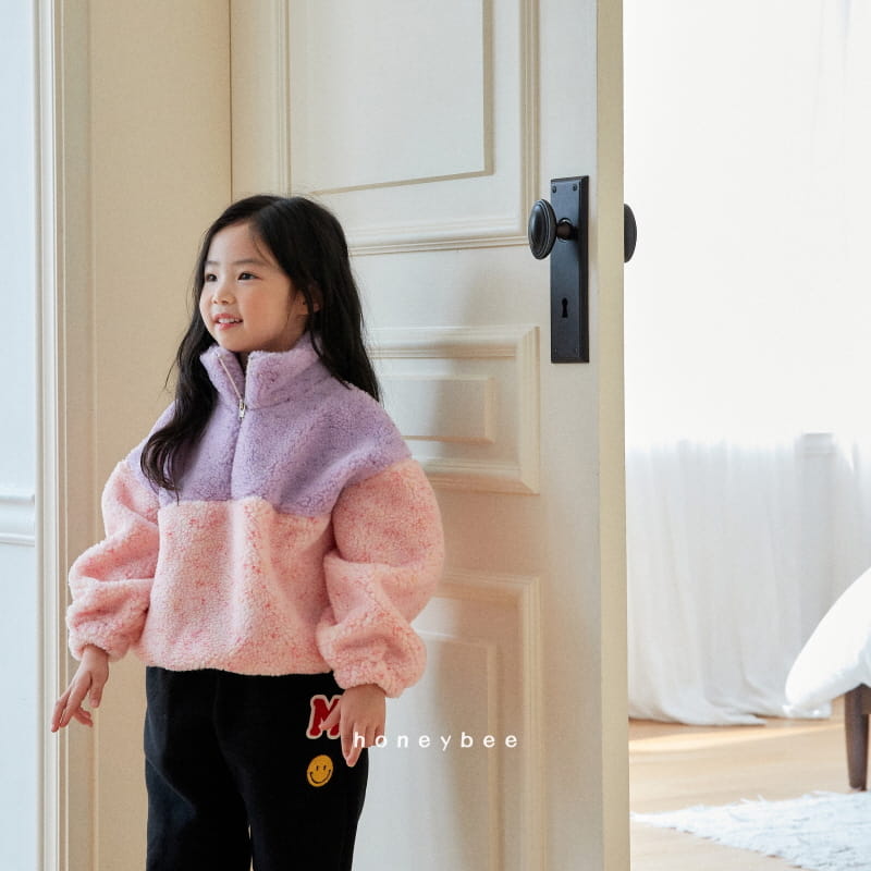 Honeybee - Korean Children Fashion - #designkidswear - Bookle Half Zip-up