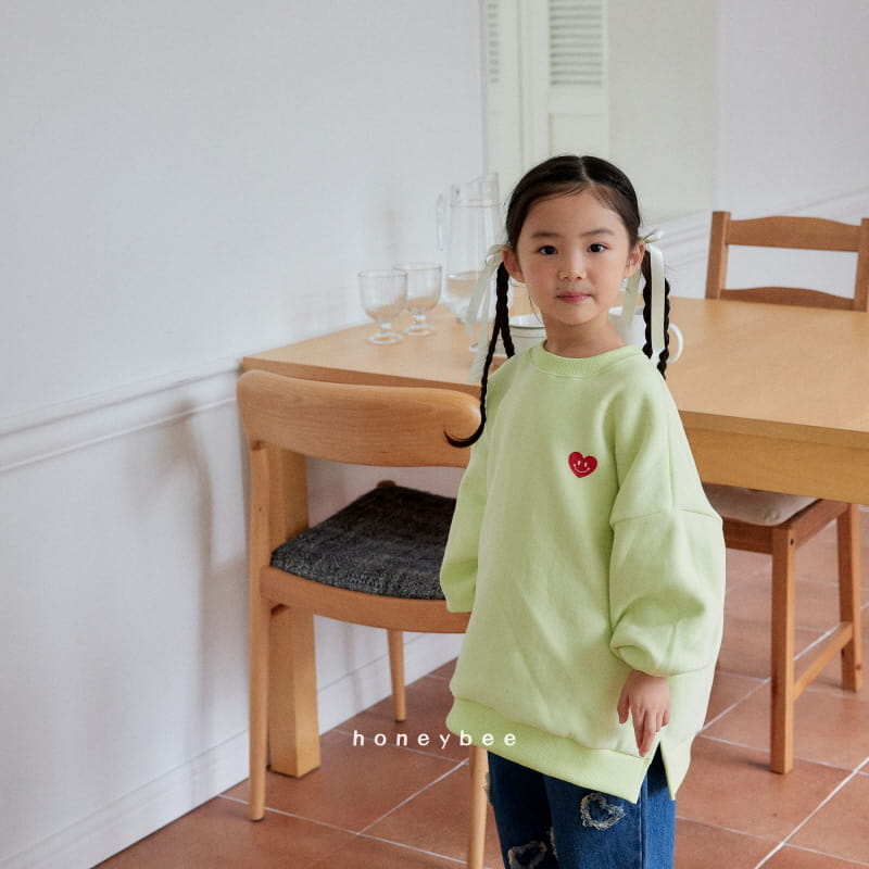 Honeybee - Korean Children Fashion - #designkidswear - Heart Smile Long Tee - 11