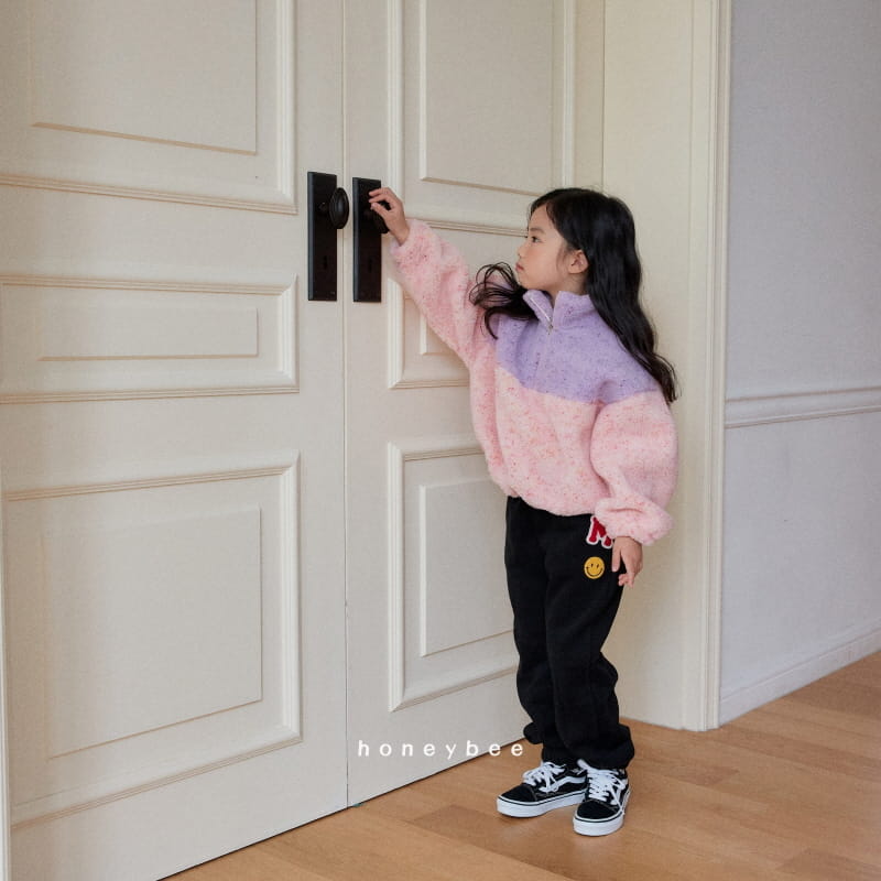 Honeybee - Korean Children Fashion - #fashionkids - Bookle Half Zip-up - 3