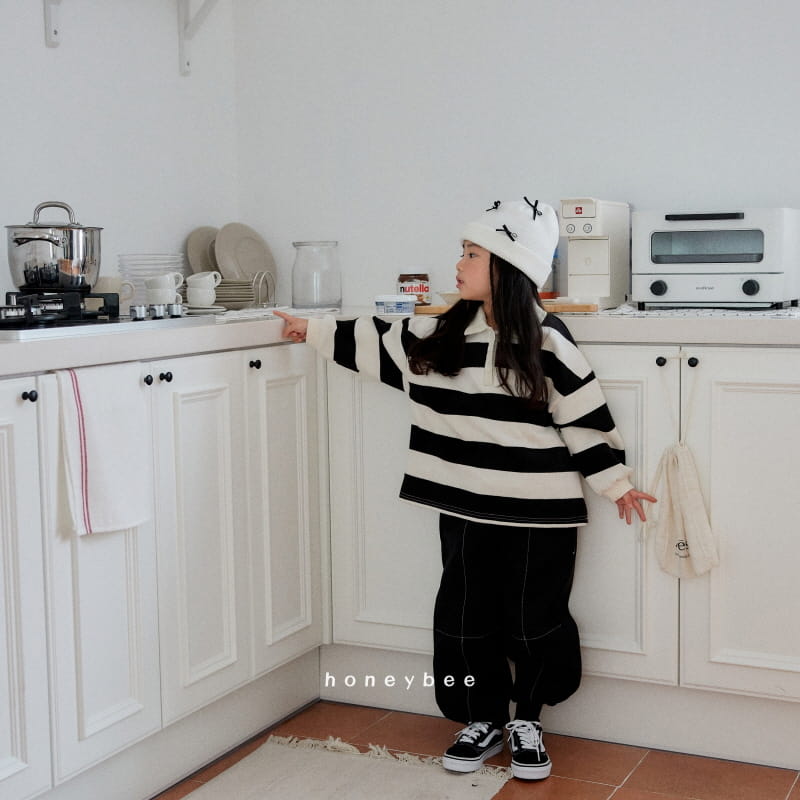 Honeybee - Korean Children Fashion - #kidsshorts - St Collar Tee - 2