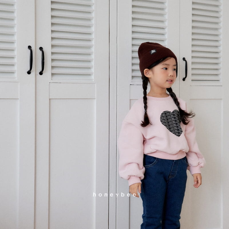 Honeybee - Korean Children Fashion - #kidzfashiontrend - Heart Crop Tee - 3