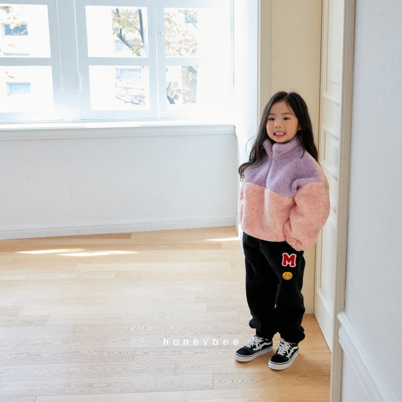 Honeybee - Korean Children Fashion - #littlefashionista - Bookle Half Zip-up - 8