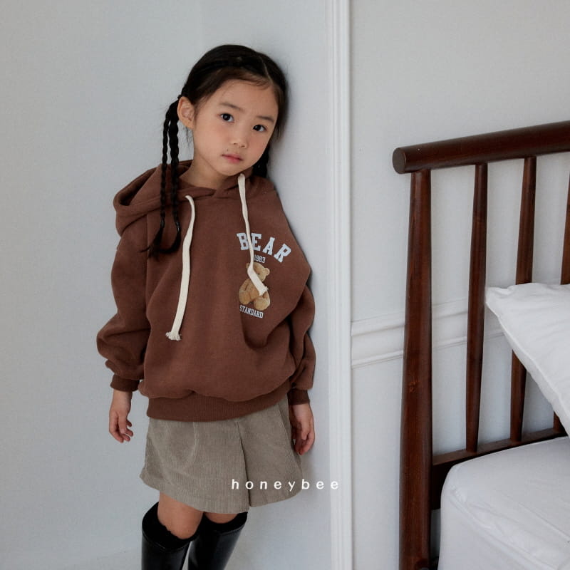 Honeybee - Korean Children Fashion - #littlefashionista - Bear Hoody Tee