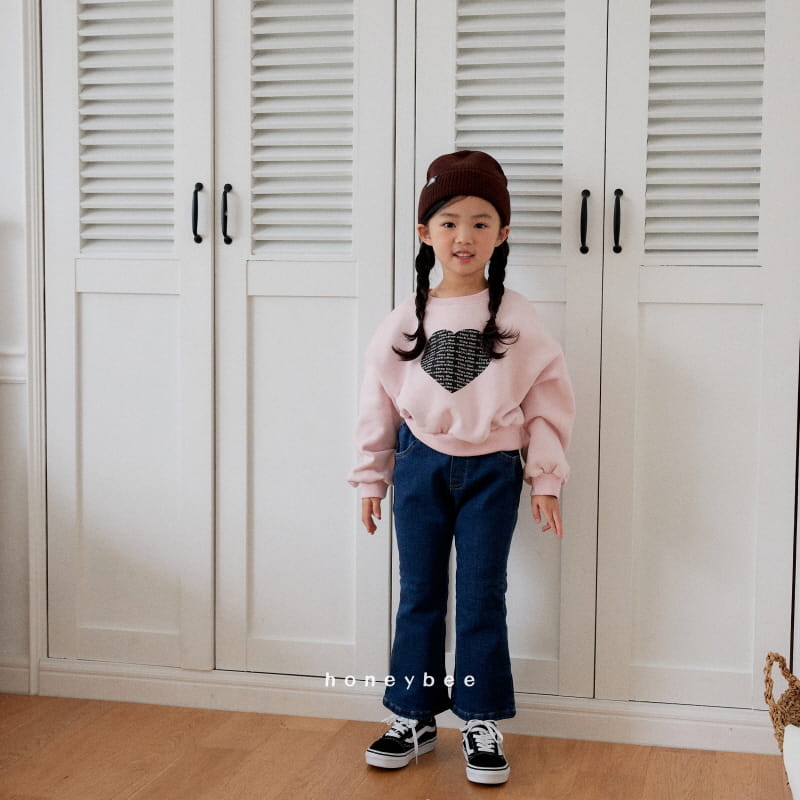 Honeybee - Korean Children Fashion - #magicofchildhood - Heart Crop Tee - 6