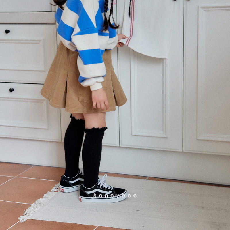 Honeybee - Korean Children Fashion - #prettylittlegirls - Cargo Wrinkle Skirt